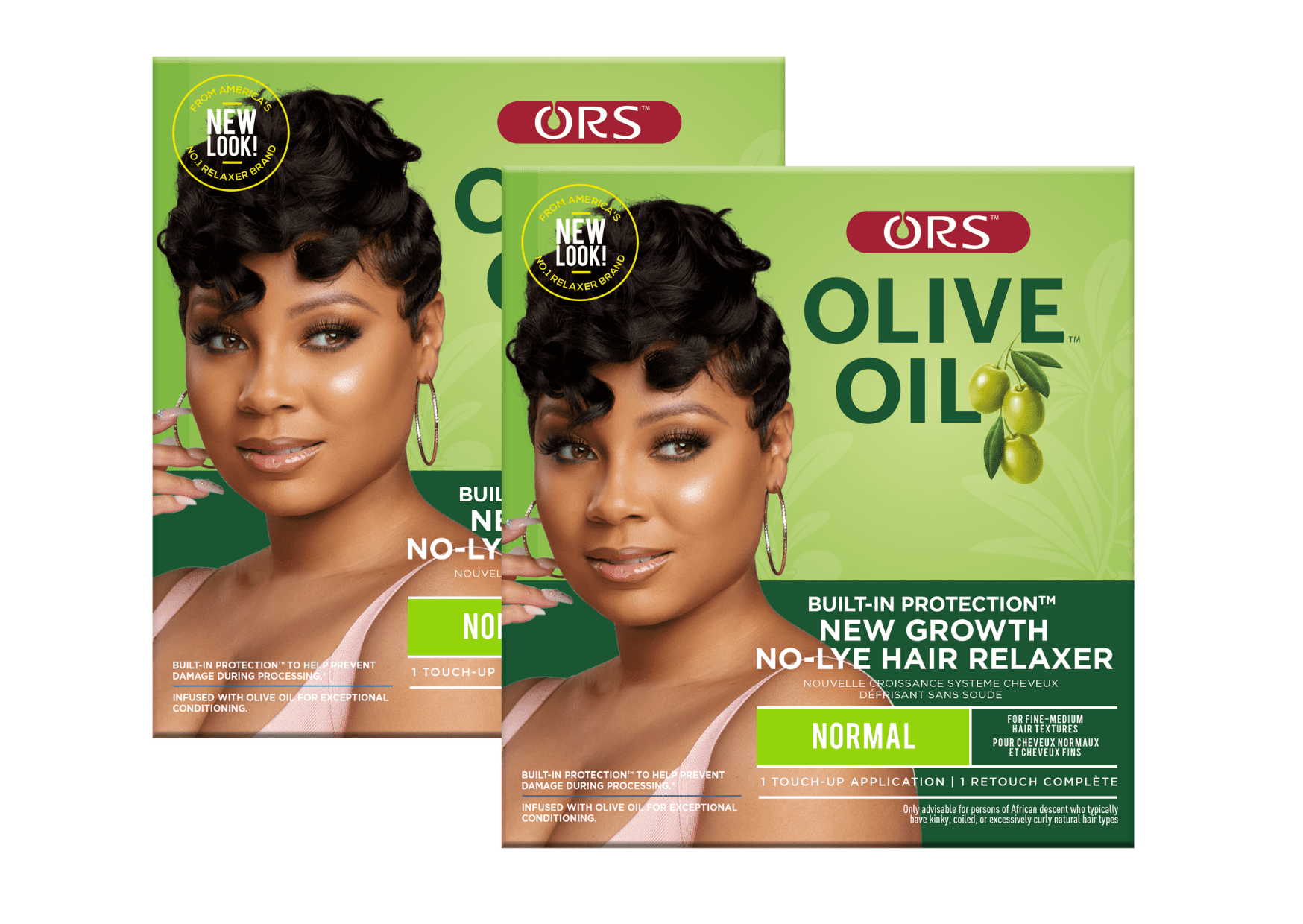 ORS Olive Oil Mild Touch Relaxer, No-Lye System with 60% Lower