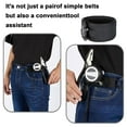 thumbnail image 3 of Tactical Metal Hook Elastic Belt, Buckle Less Belts, Metal Hook Elastic Belt for Work, Adjustable Magic Tape No Buckle EDC Band for Man Women, 3 of 6