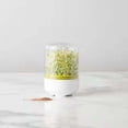 thumbnail image 3 of Countertop Sprouters Sprout Growing Kit Reusable Household Kitchen Bean Plants Sprouting System Seeds Container Supplies,1 x Countertop Sprouters,White&Green, 3 of 7