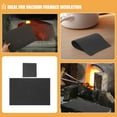 thumbnail image 3 of TEHAUX 2 Sheets Carbon Fiber Felt Dark Grey For High Temperature Environments Engineers, 3 of 8