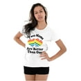 thumbnail image 4 of Two Moms are Better than One LGBTQ Women's Graphic T Shirt Tees Brisco Brands L, 4 of 5