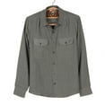 thumbnail image 6 of NOVICA Men's linen shirt, 'Wish List in Sage', 6 of 10