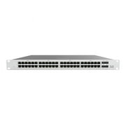 Cisco Meraki Cloud Managed MS120-48LP - Switch - managed - 48 x 10/100/1000 (PoE) + 4 x Gigabit SFP - desktop, rack-mountable - PoE (370 W)