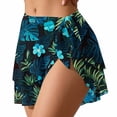 thumbnail image 5 of Taqqpue Women Cover Ups Swimsuit Boho Beach Sarong Coverups Bathing Suit Floral Printed Bikini Chiffon Wraps Skirts for Swimwear, 5 of 6