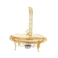 thumbnail image 1 of Elodie Buffet Fondue Warming Utensil Set Buffet Server Warming Tray for Dining Room 3L, 1 of 8