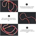 thumbnail image 4 of Shisuyan 2 Brins Perles de Malachite DIY Rondes Perles Colorées Accessoires de Bijoux, 4 of 8