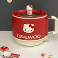 Mini Sanrio Hello Kitty Electric Cooking Pot Kitchen Pots Kawaii