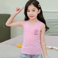 thumbnail image 2 of YUIVH Baby Boy Clothes Summer Tops Toddler Boys Girls Sleeveless Vest Tops Solid Color Cool Casual Tops For Children Clothes Graphic T-Shirts Toddler to Big Kid, 2 of 6