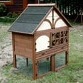 thumbnail image 4 of zoovilla Tudor Rabbit Hutch, 4 of 9