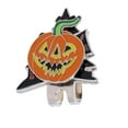 thumbnail image 5 of Luwecf 2x Halloween Pumpkin Magnetic Hat Clip Golf Ball Marker Clip Onto Visor, 5 of 7