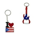 thumbnail image 6 of 8 Pack of Puerto Rico Keychain Souvenir, Charms, 6 Bottle Beer Opener, Puerto Rico Gift Bundle, Bulk Puerto Rico Bundle Set PR, 6 of 7
