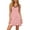 Pink, variant on ZyeKqe Sleep Shirts for Women Sleeveless Crewneck Nightgown with Bulit in Bras Soft Comfy Loungewear Mini Dress