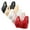 Red, variant on ATENAR Wireless Bras for Women,Womens Bras,Stretch Fabric,Breathable,Solid,Nylon,Spandex,Gray,40