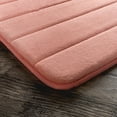Mainstays Performance Memory Foam Bath Mat, Pearl Blush, 20" x 30