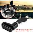 Anti Theft Lock Lock Steel Disc Brake Lock Waterproof for MTB Cycling