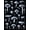 Gray, Pattern 4, variant on ODIKA 4'x6' Machine Washable Non-Slip Area Rug, Black Moth Mushroom Insect Forest Floor High Traffic Rug, Black, 84134