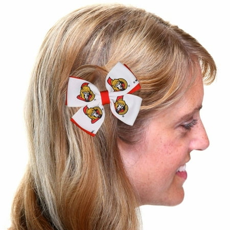 Ottawa Senators Two-Tone Pinwheel Hair Clip - No Size