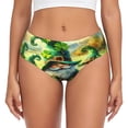 thumbnail image 1 of Fotbe st. patrick’s day gnomes Calzones Estampados para Mujer – Ropa Interior de Algodón, Cómoda, Suave y Elástica-X-Large, 1 of 6