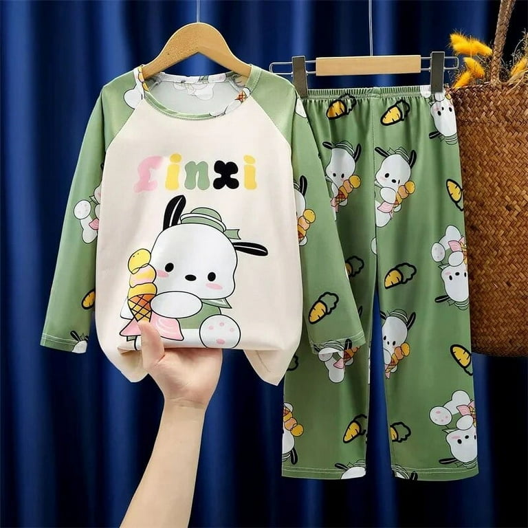 Kawaii Sanrios Kuromi Cinnamoroll Pochacco Children Milk Silk