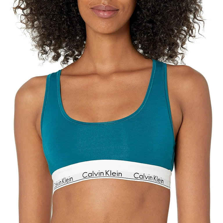 Calvin Klein Women's Modern Cotton Unlined Wireless Bralette