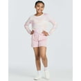 thumbnail image 6 of Real Essentials 4 Pack: Girls Athletic Performance Dry-Fit Running Shorts With Drawstring & Pockets, 6 of 7