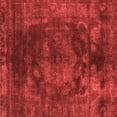 thumbnail image 1 of Ahgly Company Indoor Square Oriental Red Industrial Area Rugs, 5' Square, 1 of 4