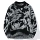 thumbnail image 3 of Suéter de cachemira de visón de lujo de alta gama para otoño e invierno de 2024, jersey de diseño de moda para hombre, jersey de Navidad suave y cálido para hombre, 3 of 4