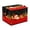 E, variant on Collapsible Christmas Storage Box with Santa Snowman Design Large Capacity Foldable Clothes Organizer Bin for Home Decor