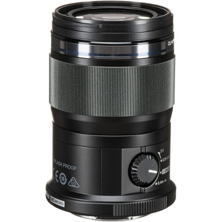 Olympus - M.Zuiko Digital ED 60mm f/2.8 Macro Lens for Select Cameras - Black