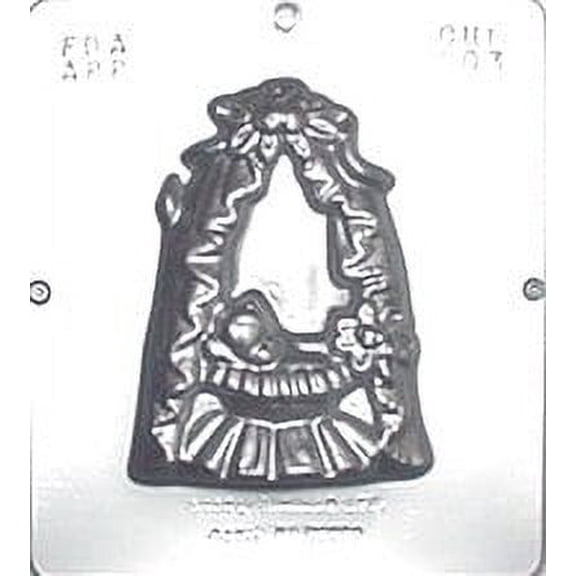 603 Baby in Bassinette Chocolate Candy Mold