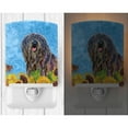 thumbnail image 2 of Caroline's Treasures SS4157CNL Bergamasco Sheepdog in Summer Flowers Ceramic Night Light, 6x4x3", multicolor, 2 of 2
