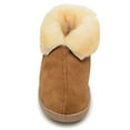 thumbnail image 3 of Minnetonka Men's Suede Sheepskin Ankle Boot Slipper, 3 of 3