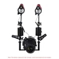 thumbnail image 4 of Lámpara flash Sea frogs ST-100-Pro Flash Strobe Diving Light Impermeable Máx. 100m / 328ft 5600K con carcasa de cable óptico Estuche de buceo para fotografía subacuática, 4 of 6