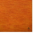 thumbnail image 5 of Rugsotic Carpets Handmade Rugs Hand Knotted Loom Rectangle 5'x8' Orange Wool for Indoor Use, 5 of 5