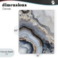 thumbnail image 4 of Stupell Industries Glam Geode Gemstone Layers Canvas Art, 16 x 20, by Svetlana Aleynikova, 4 of 8