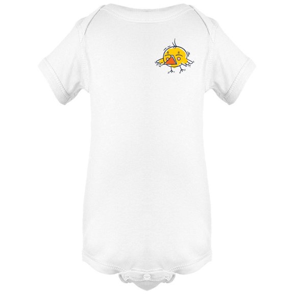 Cute Christmas Chicken Doodle Bodysuit Baby's -Image by Shutterstock