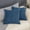 Navy Blue, variant on 2 Pack/ 4 Pack Fall Decor Pillow Covers Fall Decorations Home Halloween Throw Pillow Covers, 18x18 Inch Corduroy Square Cushion Cover Stripes Pillow Cases for Bedroom Sofa Living Room Couch