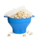 thumbnail image 4 of Cuencos de silicona para palomitas de maíz Cubo de palomitas de maíz para microondas plegable Utensilios de cocina (Azul) Ndcxsfigh Libre de BPA, 4 of 8