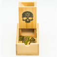 thumbnail image 1 of Wood Skull Dice Tower for Dungeons & Dragons, 1 of 5