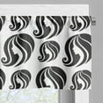 thumbnail image 3 of Ambesonne Tattoo Window Valance, Young Woman Portrait Tattoo, 54" X 12", White and Black, 3 of 5