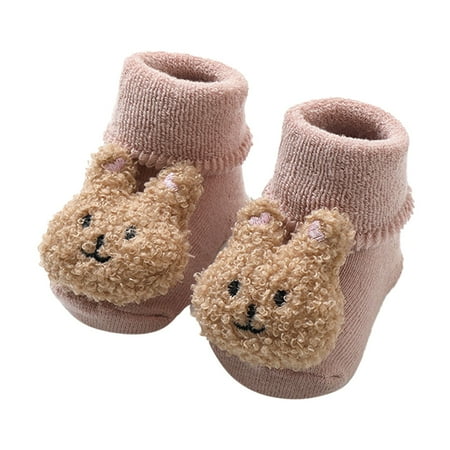 

Rovga Toddler Shoes For Kids Warm Winter Baby Shoes Cartoon Bear Shape Cute Baby Shoes Baby Soft Sole Shoes