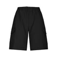 thumbnail image 6 of Men's Hiking Cargo Shorts Quick Dry Outdoor Travel Shorts for Men with Four Zippered Pockets and Reinforced Seams for Fishing Camping Casual Black L, 6 of 6