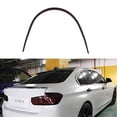 thumbnail image 3 of Universal 1.2M Car Rear Wing Lip Spoiler Tail Trunk Roof Trim Carbon Fiber Look, 3 of 8