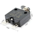 thumbnail image 4 of Push Button Thermal Cutout 12-50V Dc 125-250V Volt Ac 15A, 4 of 9