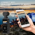 thumbnail image 5 of Mini Cam 4K 1080P Videoc￡mara de bolsillo HD Cam 1,3 "Pantalla LCD 270 ﾰ Rotatable Wifi Mini c￡mara con estuche impermeable C￡maras de movimiento, 5 of 5