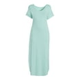 thumbnail image 5 of Time and Tru Women's V-Neck Maxi Dress, 5 of 5
