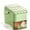 Green, variant on Ice Cube Tray with Lid and Bin, IceCubes Trays for Freezer, Food-Grade Portable Icecube Tray Set, One-Click Demolding, Pull-Out Ice Drawer with Portable Handle, for Whiskey Cocktail Coffee