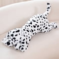 thumbnail image 4 of Cute Dog Plush Toy Pillow Fluffy Dalmatian Dog Stuffed Animal Soft Doll Birthday Gift Home Decor, 4 of 5