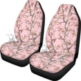 thumbnail image 7 of Uorisanigo Car Seat Covers Set of 2 Waterproof Pink Camo Hunting Car Accessories Auto Seat Covers Front Seats Only Easy to Install Covers All-Season Protection Universal Fit for Most Vehicle, 7 of 7