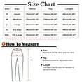 thumbnail image 3 of hotojiny Women Cotton Linen Pants Lightweight Striped Cropped Trousers with Pockets Summer Casual Beach Vaction Clothes, 3 of 4